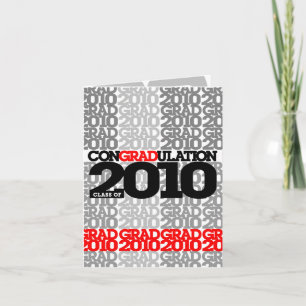 classe conGRADulations de la carte rouge 2010