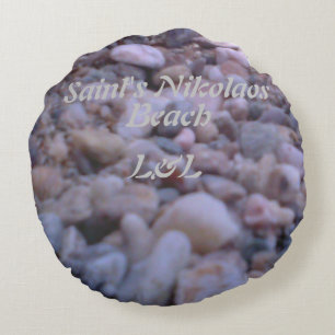 Classe coussin ronde Un coton "Artiste : Nature"