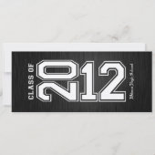 Classe d'argent métallique des Invitations de 2012 (Devant)