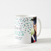 Classe d'argent Turquoise de 2025 Coffee Mug (Devant droit)