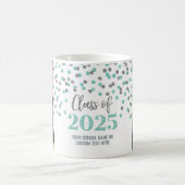 Classe d'argent Turquoise de 2025 Coffee Mug (Centre)