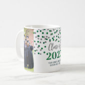 Classe d'argent vert de la Mug de café 2025 (Devant gauche)