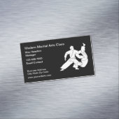 Classe d'arts martiaux Cartes de visite magnétique (In Situ)