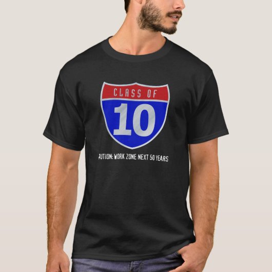 Classe de 10 T-shirts d'obscurité de panneau (Devant)