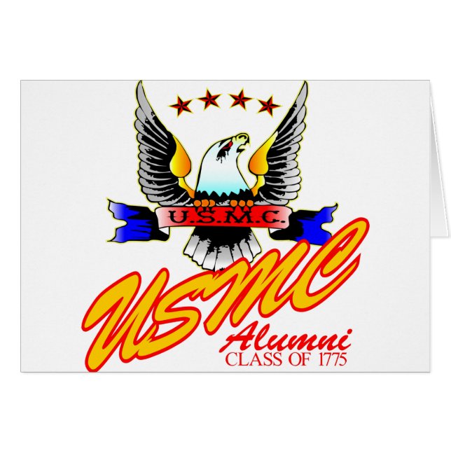Classe De 1775 USMC Alumni Eagle (Devant horizontal)