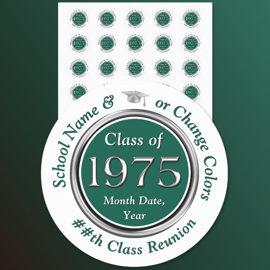 Classe de 1975 Stickers Réunion ou design TRANSFER