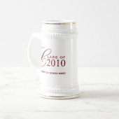 Classe de 2010 - tasses personnalisées de cadeau (Devant gauche)