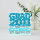 Classe De 2011 Graduation Party Invitation 03C (Debout devant)