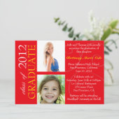 Classe de 2012 Faire-part de deuxième cycle (Debout devant)