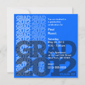 Classe De 2012 Invitation De Diplômés 12BS (Dos)