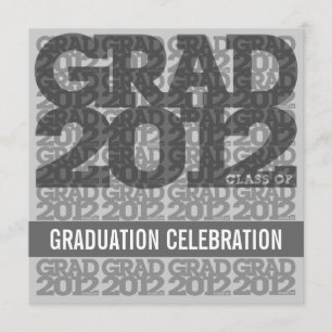 Classe De 2012 Invitation Du Parti De La Diplôme 1