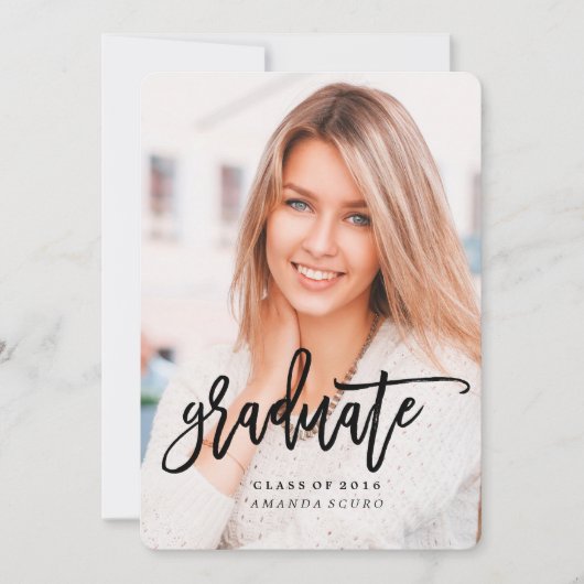 CLASSE DE 2016 DIPLÔME Invitation (Devant)