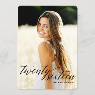 Classe de 2016 Photo Graduation Party Invitation
