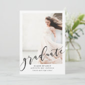 CLASSE DE 2017 DIPLÔME Invitation à la graduation (Debout devant)