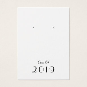 Classe de 2019 Graduation Eleving Cartes d'afficha