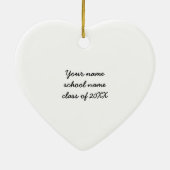 Classe de 2020 Grad Graduation cap ornements perso (Dos)