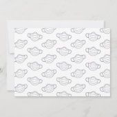 Classe de 2020 Graduation Invitation - Face Mask G (Dos)