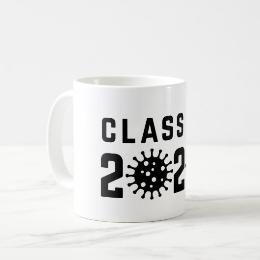 Classe de 2020 Mug Covid (Devant gauche)
