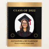 Classe de 2022 Grad Student Senior Photo Custom (Devant)