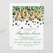 Classe de 2022 Graduation Party Invitation (Devant / Derrière)