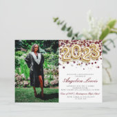 Classe de 2023 Graduation Party Invitation (Debout devant)