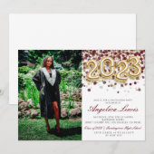 Classe de 2023 Graduation Party Invitation (Devant / Derrière)