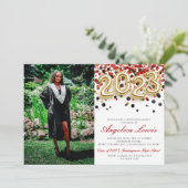 Classe de 2023 Graduation Party Invitation (Debout devant)