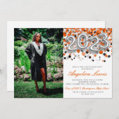 Classe de 2023 Graduation Party Invitation (Devant / Derrière)