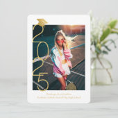 Classe de 2023 Moderne Invitation Open House (Debout devant)