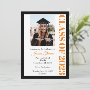Classe de 2023 Photo Graduation Invitation