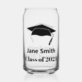 Classe de 2024 Black Graduate's Name Texte Grad Ca (Verso)