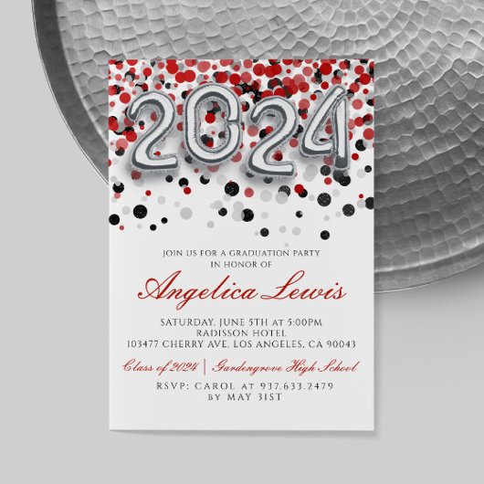 Classe de 2024 Graduation Party Invitation