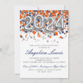 Classe de 2024 Graduation Party Invitation (Devant)