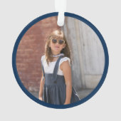 Classe de 2024 Photo de Graduation bleu marine mod (dos)