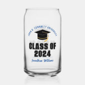 Classe de 2025 Bleu Graduation Custom Graduate (Recto)