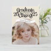 Classe de 2025 Faire-part de fin d'études secondai (Debout devant)
