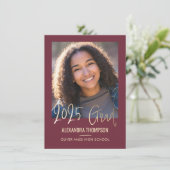 Classe de 2025 Faire-part et Invitation (Debout devant)