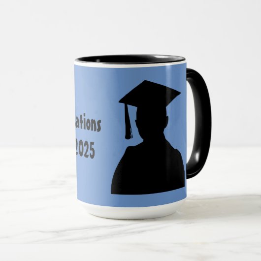 Classe de 2025 Graduation Mug (Devant droit)