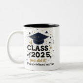 Classe de 2025 Graduation Mug - Bold & Fun (Gauche)