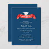 Classe de 2025 Graduation Party Invitation (Devant / Derrière)