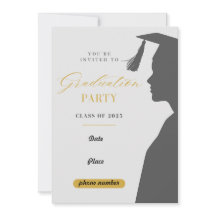Classe de 2025 Graduation Party Invitation