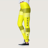 Classe de 2025 Leggings de bande jaune par Janz (Gauche)