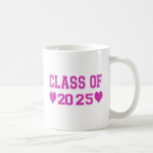 Classe De 2025 Mug (Droite)