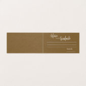 Classe De 2025 Photo Graduation Party Advice Card (Inside Unfolded)