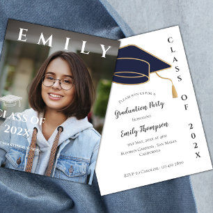 Classe de 2025 Photo Graduation Party Invitation