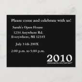 Classe de 20XX Graduation Invitations (Dos)