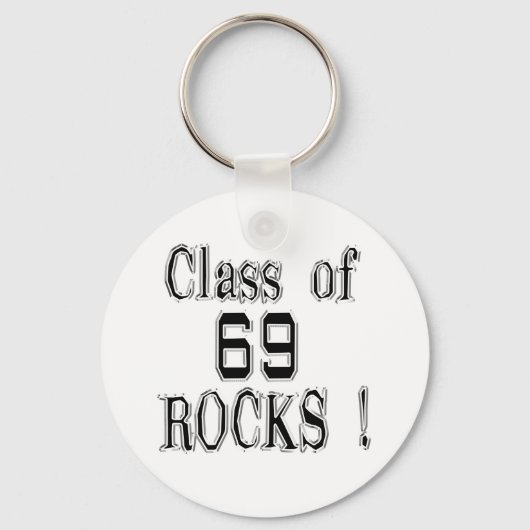 Classe de '69 Rocks ! Porte-clés (Recto)