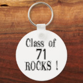 Classe de '71 Rocks ! Porte-clés (Recto)