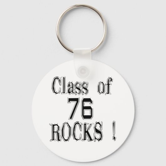 Classe de '76 Rocks ! Porte-clés (Recto)