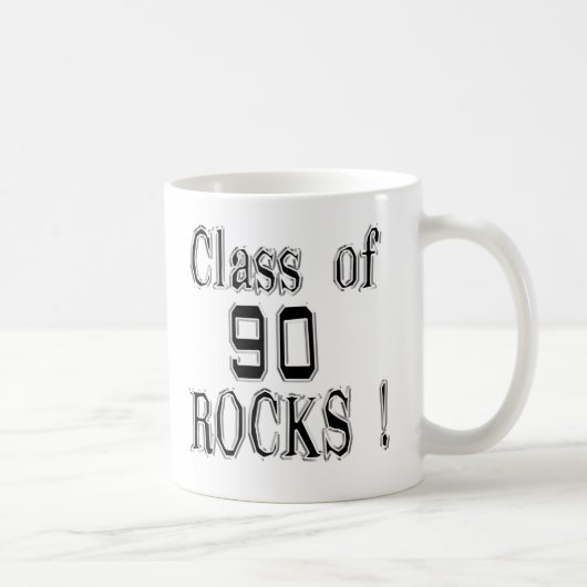Classe de '90 roches ! Tasse (Droite)